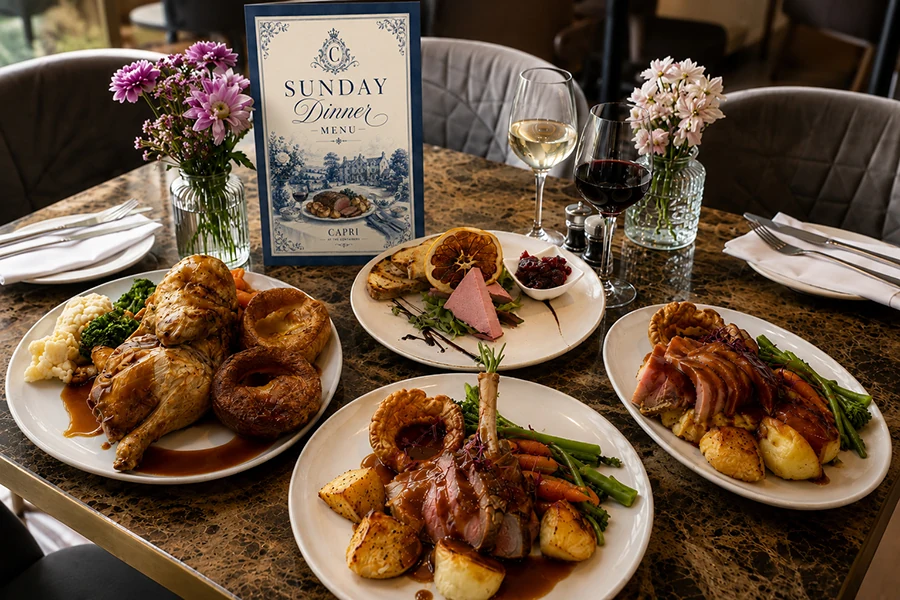 Capri Sunday dinner